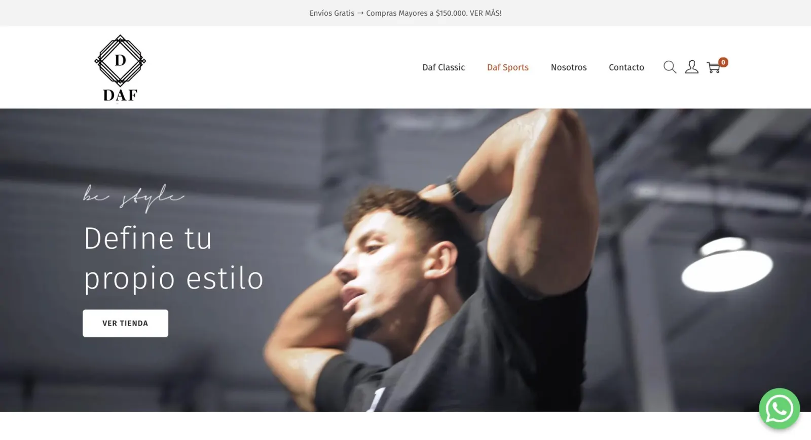 Portada de la tienda DAF Official